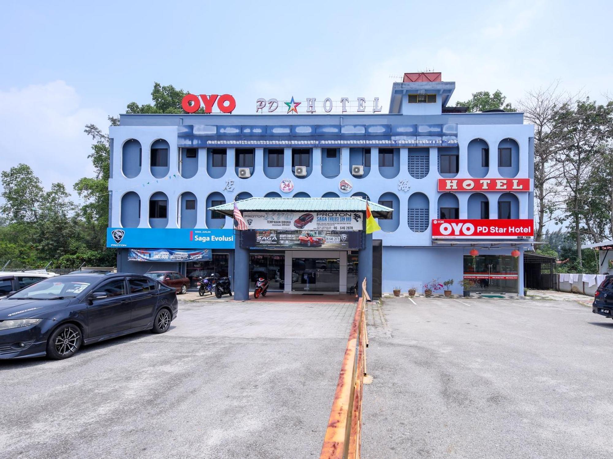 Oyo 1136 Pd Star Hotel Port Dickson Buitenkant foto